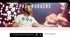 Desktop Screenshot of paulrodgers.com